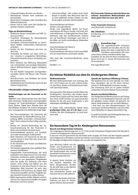 Amtsblatt 51 / 52 -2013 - Schwanau