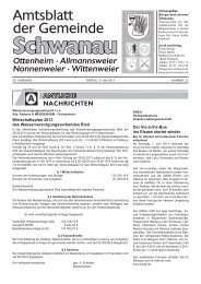 Amtsblatt 22 / 2013 - Schwanau