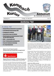 Kembachkurier 10-2013.pdf - Schwanfeld