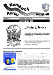 Kembachkurier 07-2009.pdf - Schwanfeld