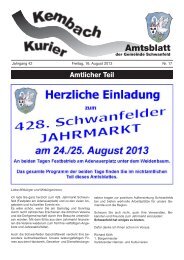 Kembachkurier 17-2013.pdf - Schwanfeld