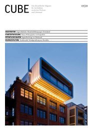 Ausgabe 03 - CUBE - Das Düsseldorfer Magazin für Architektur und ...