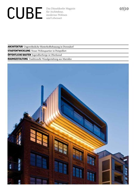 Ausgabe 03 - CUBE - Das Düsseldorfer Magazin für Architektur und ...
