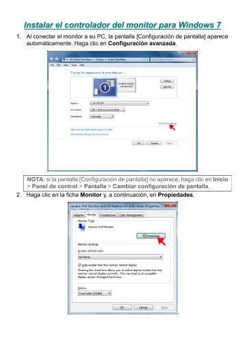 Instalar el controlador del monitor para Windows 7 - AG Neovo ...