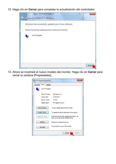 Instalar el controlador del monitor para Windows 7 - AG Neovo ...