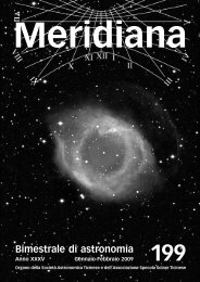 Meridiana 199:Meridiana - SocietÃ  Astronomica Ticinese