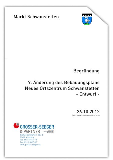 BegrÃ¼ndung - Gemeinde Schwanstetten