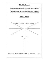 FBAB 9177 - Schwarzbeck - Mess-Elektronik