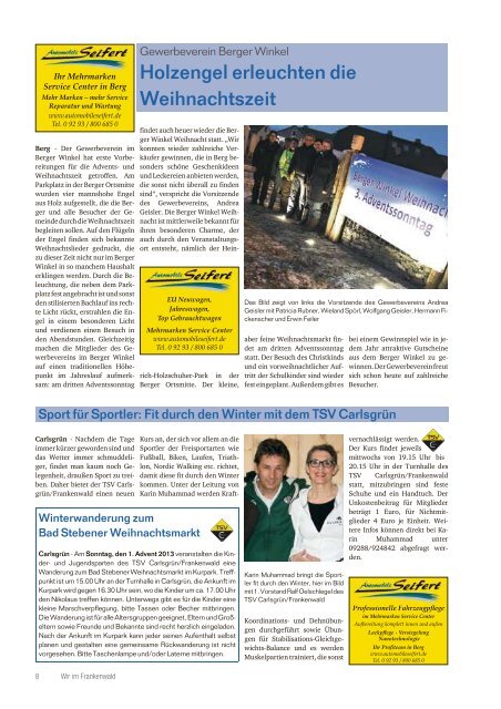 Ausgabe Nr. 48 vom 29.11.2013 - Schwarzenbach am Wald