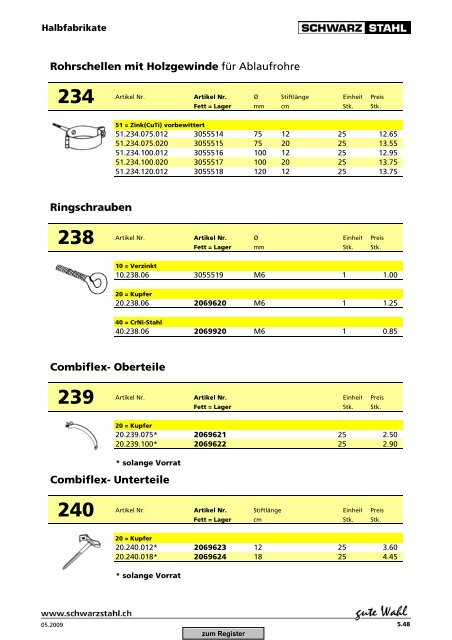 Download Spengler-Katalog (PDF, 11869 kb) - Schwarz Stahl AG