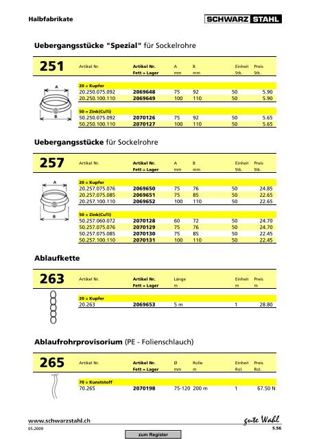 Download Spengler-Katalog (PDF, 11869 kb) - Schwarz Stahl AG