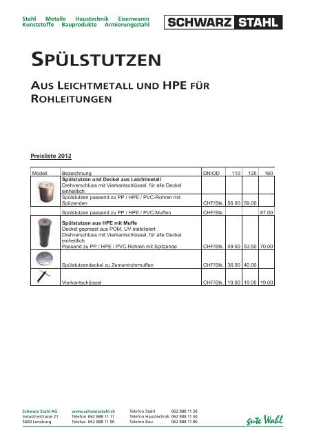 BA 200 - Schwarz Stahl AG