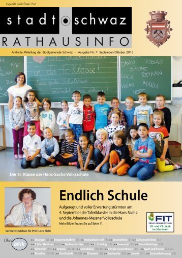 PDF Rathausinfo Nr. 07/2013 - Schwaz