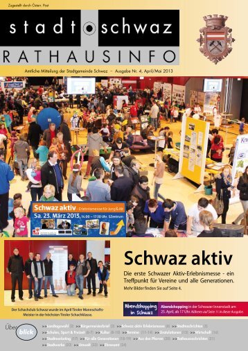 PDF Rathausinfo Nr. 04/2013 - Schwaz