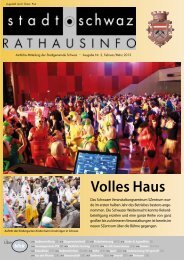 Volles Haus - Schwaz