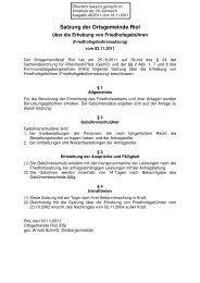 Satzung der Ortsgemeinde Riol