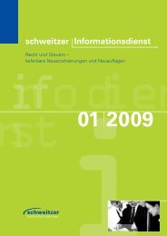 Infodienst Internet.qxd - Schweitzer Fachinformationen