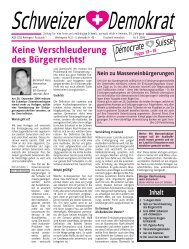 DÃ©mocrateSuisse - Schweizer Demokraten SD