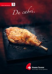 Brochure âDu cabriâ - Schweizer Fleisch