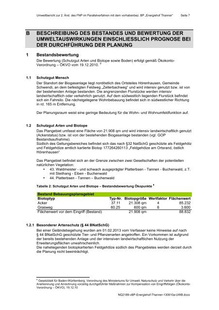 ENERGIEHOF THANNER GMBH & CO.KG ... - Schwendi