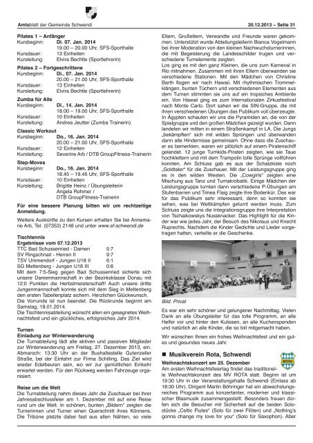 Ausgabe 51-52 vom 20.12.2013 - Schwendi