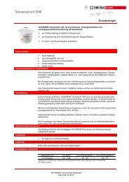 Voranstrich UNI - SCHWENK Baustoffe AG
