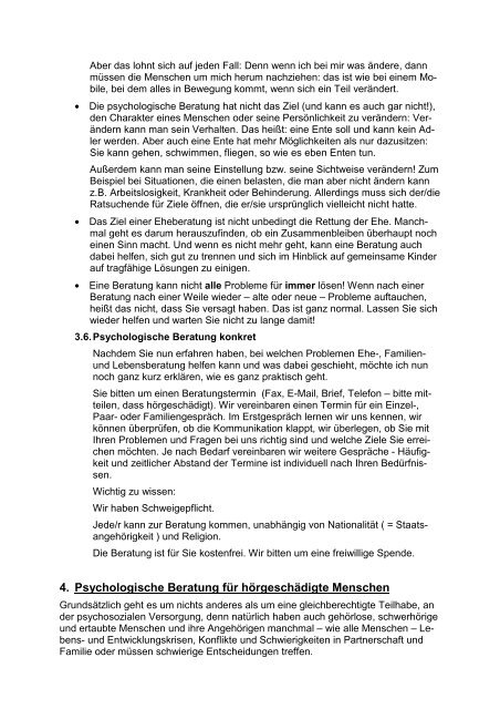 pdf-Datei (ohne Illustrationen) - Schwerhörige, Ertaubte, CI-Träger ...