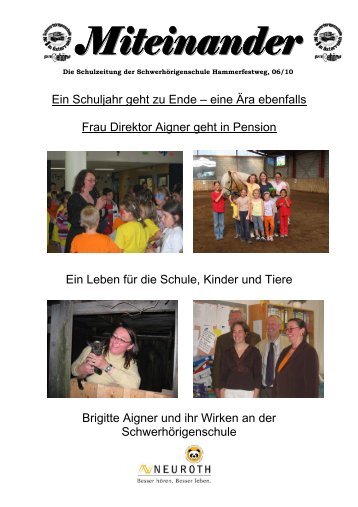 Juni 2010 - Schwerhörigenschule Wien