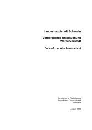 Landeshauptstadt Schwerin Vorbereitende Untersuchung ...