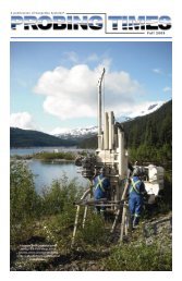 Download this issue as a PDF - Geoprobe Systems