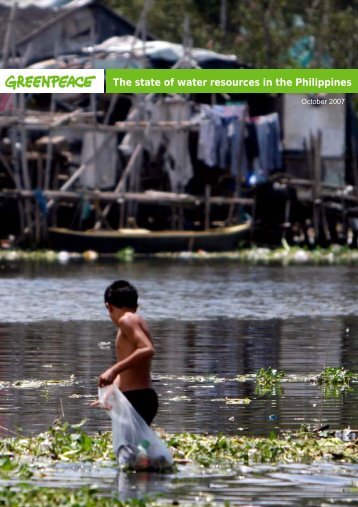 The state of water resources in the Philippines - Greenpeace