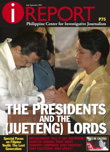 i Report Issue No. 3 2005 - Philippine Center for Investigative ...