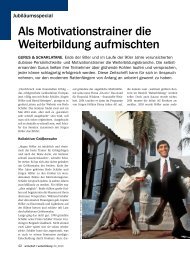 Wirtschaft&Weiterbildung; - Schwertfeger MBA Channel