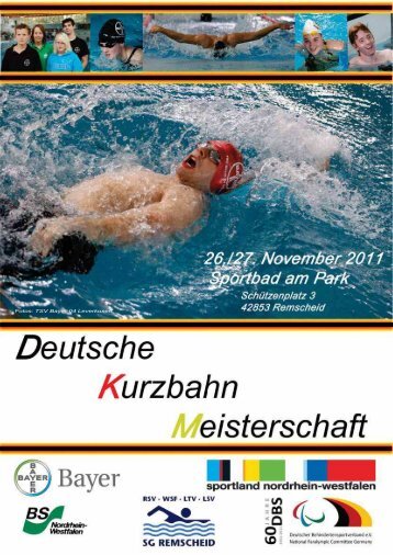 Protokoll DKM 2011 Remscheid - SCHWIMMTEAM POTSDAM