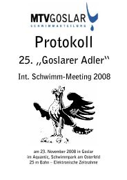 WK-Pro Wettkampf - MTV Goslar