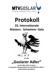 Goslarer Adler - MTV Goslar