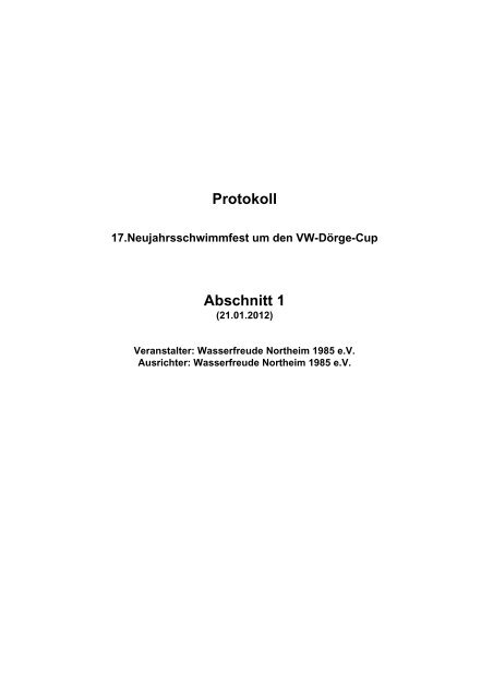 Protokoll Abschnitt 1 - MTV Goslar