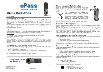 ePass HU EP8040 DE