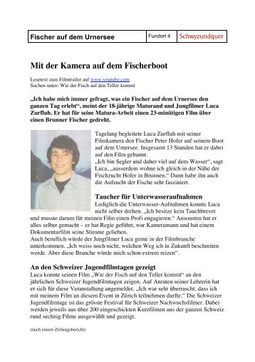 Fischer Urnersee - schwyz+quer