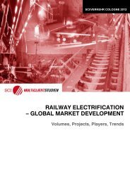 railway electrification - SCI Verkehr GmbH