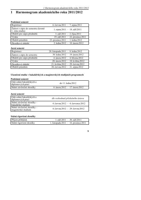 Studijní katalog Fyzika - Masarykova univerzita