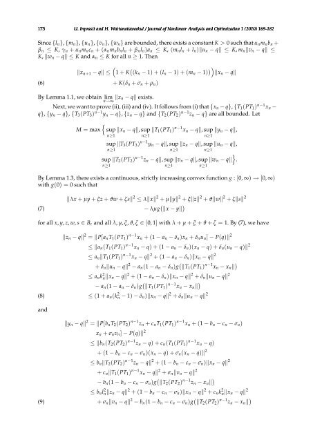 Common Fixed Points of a New Three-Step Iteration with Errors of ...