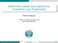 MCINTYRE: A Monte Carlo Algorithm for Probabilistic Logic ...