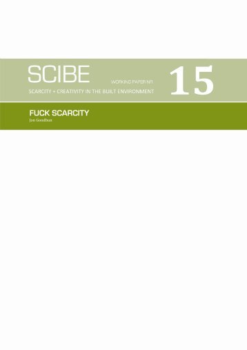 FUCK SCARCITY - SCIBE