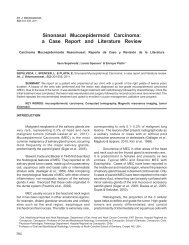 Sinonasal Mucoepidermoid Carcinoma: a Case Report ... - SciELO