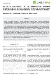 (par) and global solar radiation transmittance t