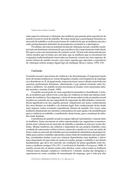 ViolÃªncia contra as mulheres no trabalho: o caso do ... - SciELO