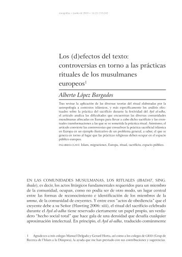 Los (d)efectos del texto: controversias en torno a las ... - SciELO