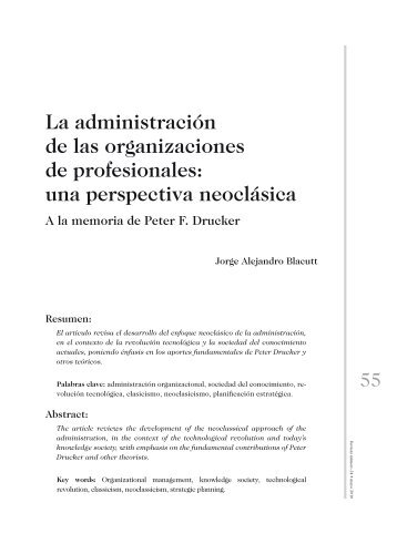 una perspectiva neoclÃ¡sica