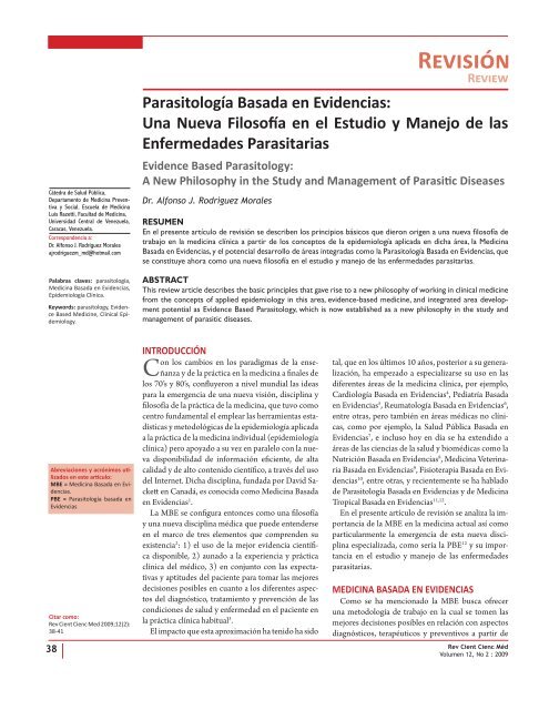 ParasitologÃ­a Basada en Evidencias